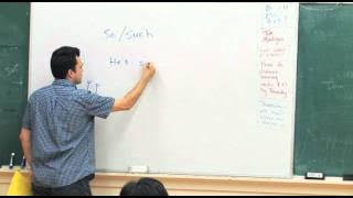 So and Such (Intermediate-Advanced, Level 4-5)