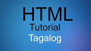 HTML Tutorial Tagalog - Part 6 (unorderd list & ordered List)