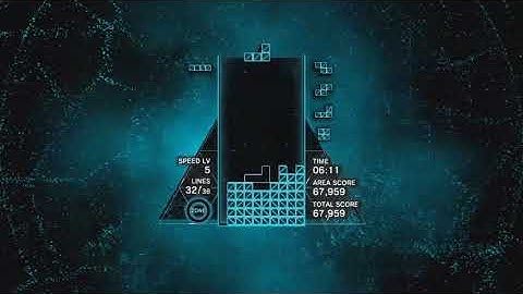 Tetris Effect - Journey mode Area 1