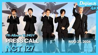 NCT 127, 7th album 'BLINGY' release press call