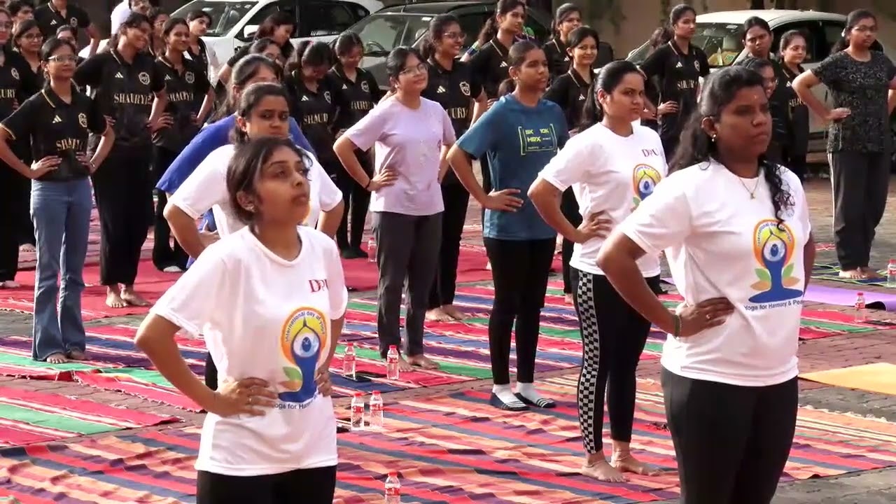 International Yoga Day 2025 | Pune Yoga Celebration | DPU Ayurved