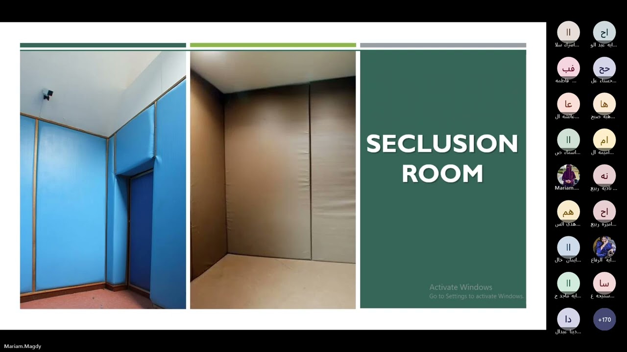 Seclusion and restraints