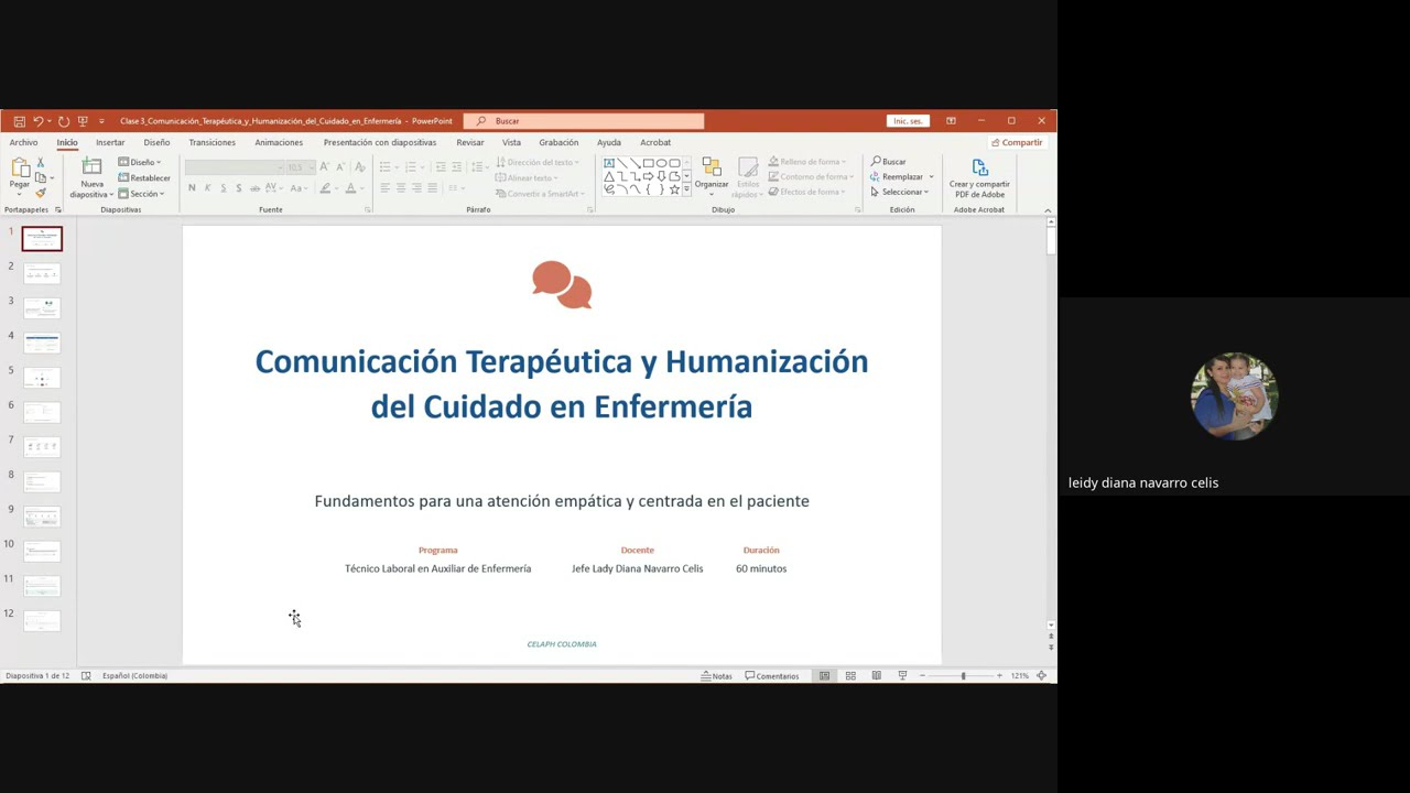 Técnico Laboral en Auxiliar en Enfermería (2026-I) | Comunicación Terapéutica, Humanización en Salud