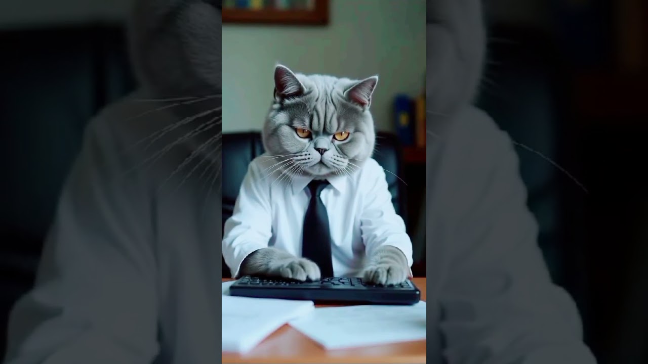 Cats Boss Typing 