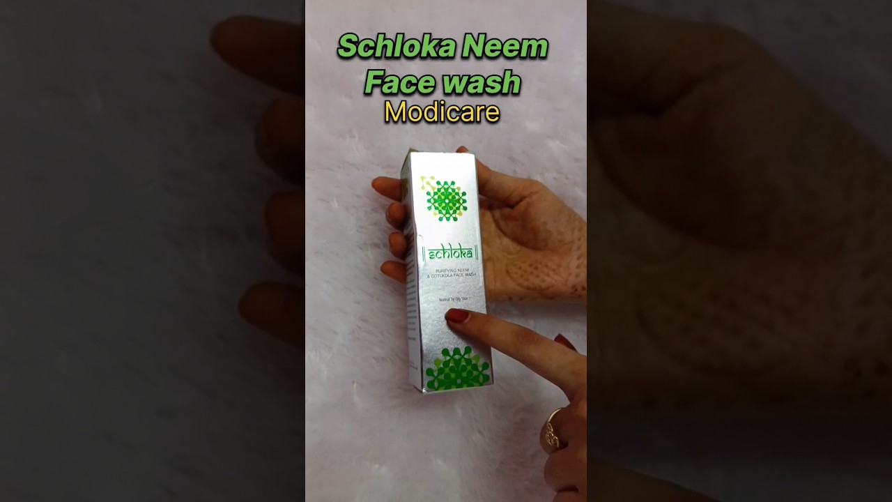 Schloka Neem Face Wash || Normal to oily skin 