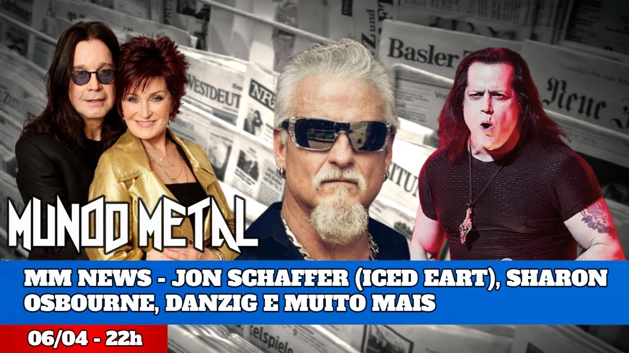 MM NEWS #58 - ICED EARTH, BLACK SABBATH, GLENN DANZIG E MAIS