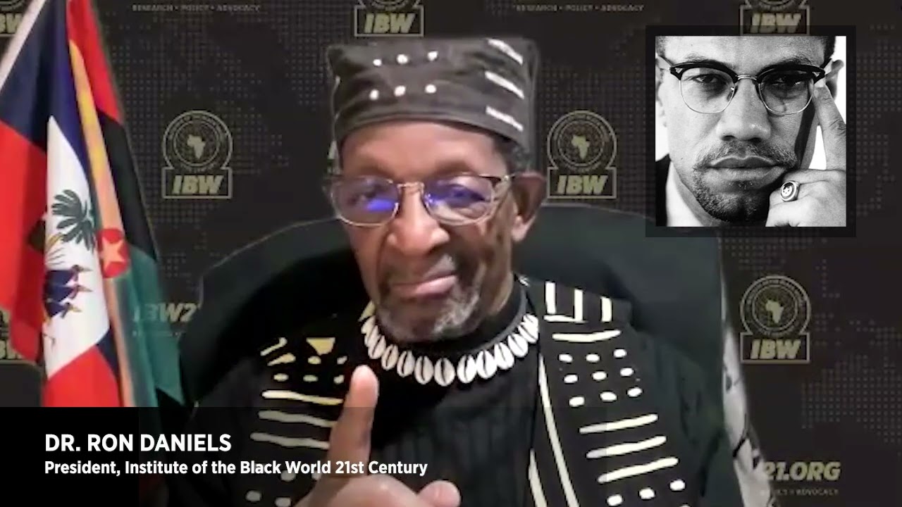 Размышления о 1990: год Малкольма Икса — доктор Рон Дэниелс