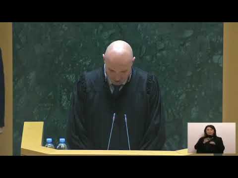 შალვა თადუმაძის ფიცის დადება