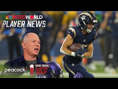 Ladd McConkey, Chargers take down Vikings in Week 8 | Fantasy Football Happy Hour | NFL on NBC