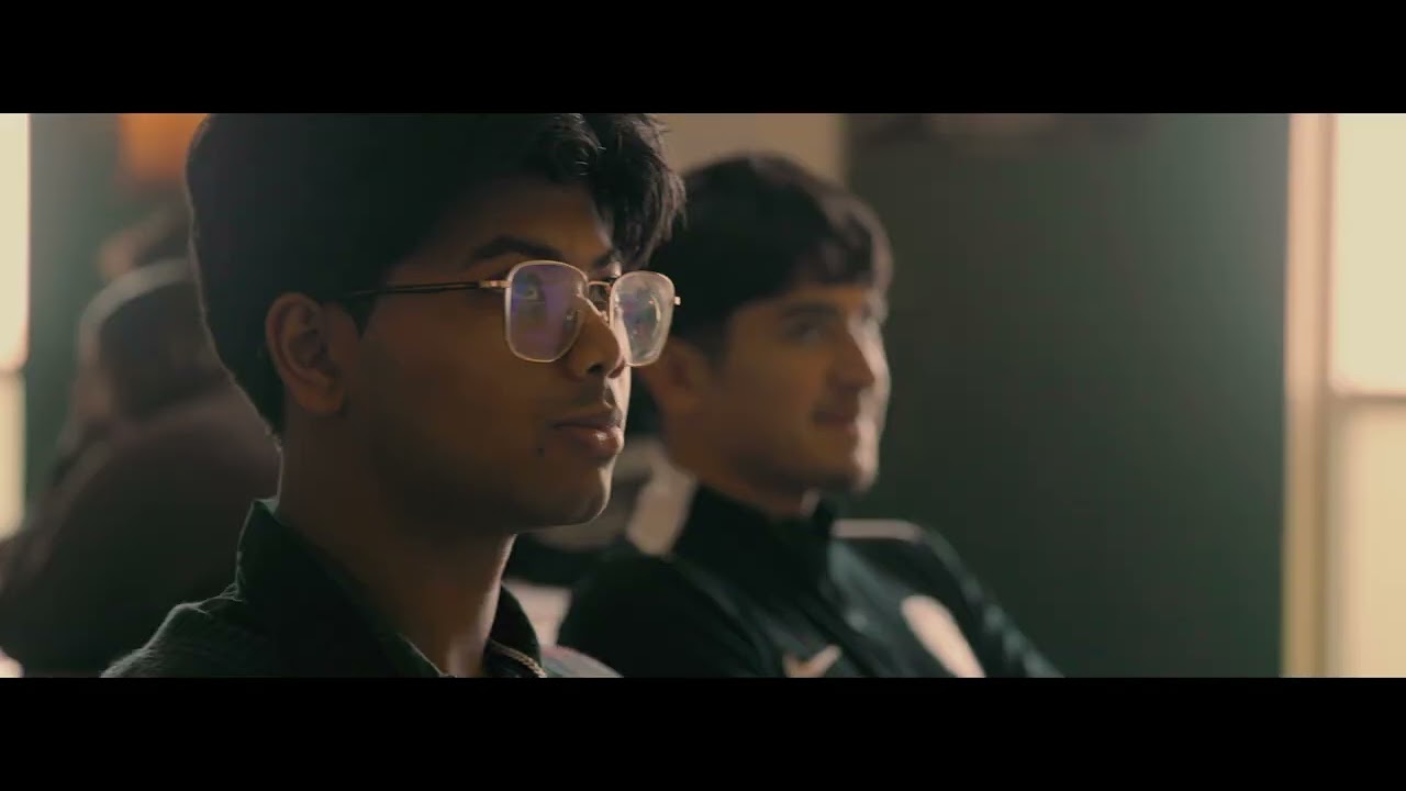 Video preview image of Arya Roy, THS student, in the classroom; click to visit the ParentSquare post with the video