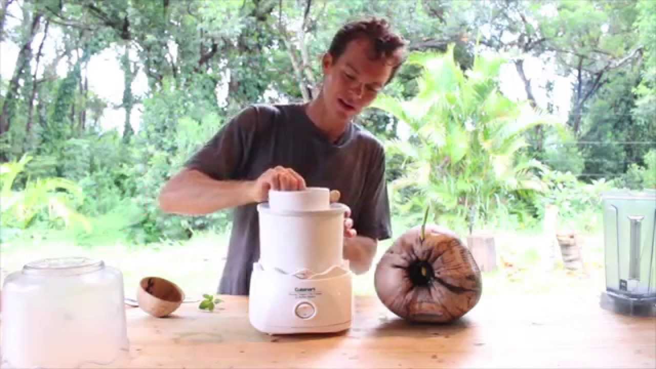 Кокосовое мороженое