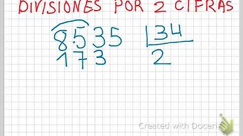 Divisiones por dos cifras para 4º y 5º de Primaria