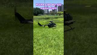RCERA C180 BO-105 maiden flight #rchelicopter