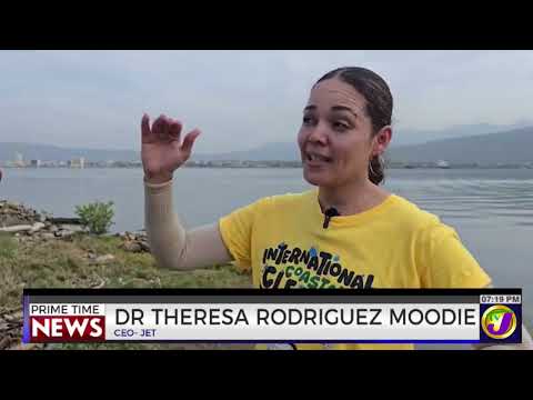 INT. Coastal Clean-Up Day Shines Light On Jamaica's Pollution Problems | TVJ News