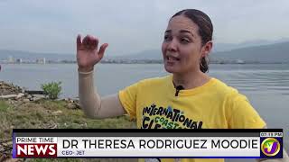 INT. Coastal Clean-Up Day Shines Light On Jamaica's Pollution Problems  | TVJ News screenshot 3