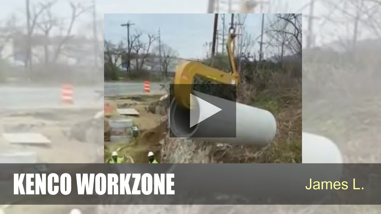 Self Leveling C Clamp Installing Concrete Pipe