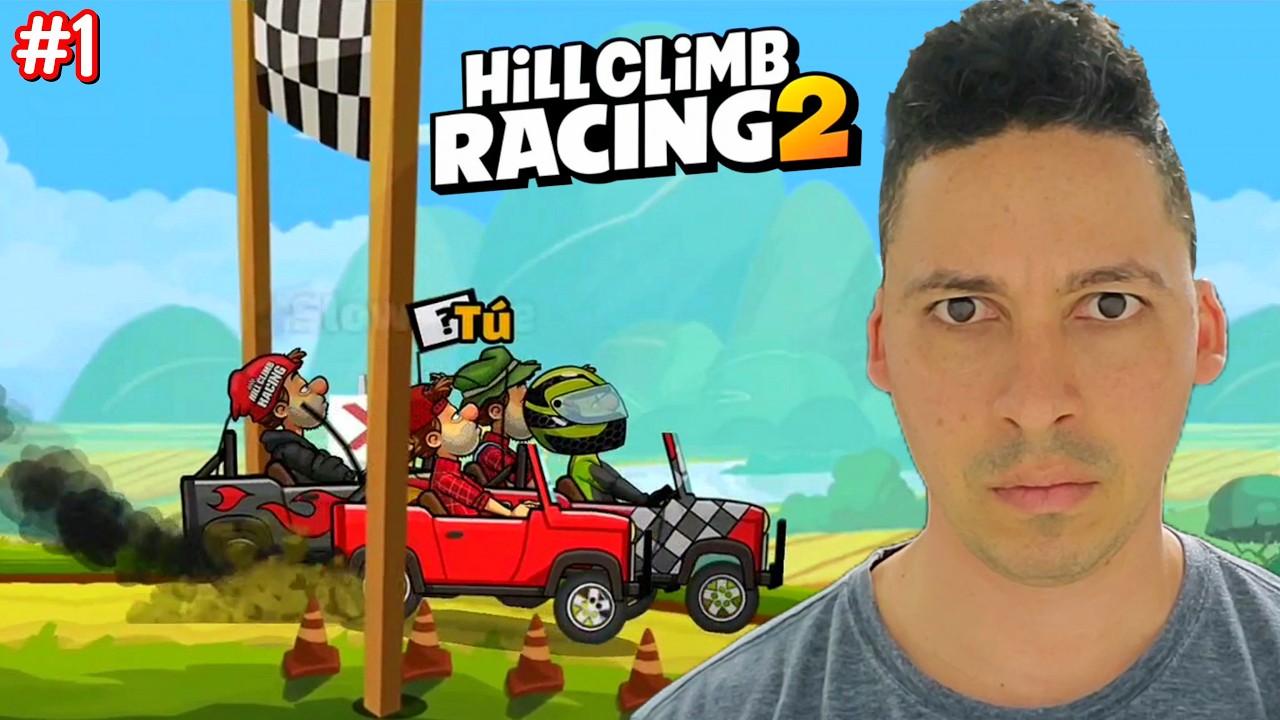 Hill Climb Racing 2 - #1 - Ganando Carreras Multijugador - Juegos De MELVIN