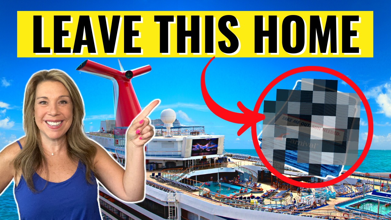 12 Things You DON’T Need to Pack for Your Cruise