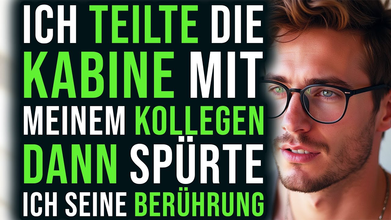 Ich teilte die Kabine mit meinem Kollegen dann spürte ich seine Berührung…