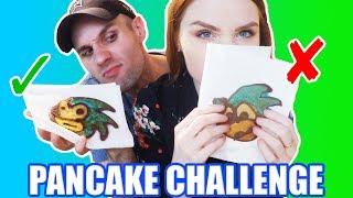 BF vs GF PANCAKE ART CHALLENGE