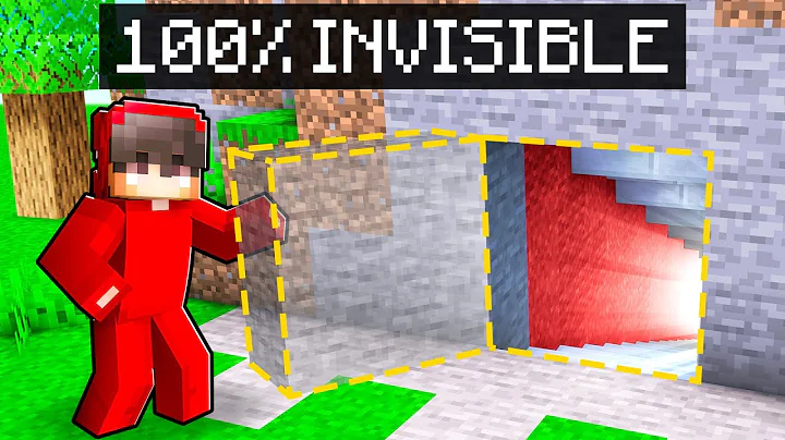 Cash's 100% INVISIBLE Minecraft Base! - DayDayNews