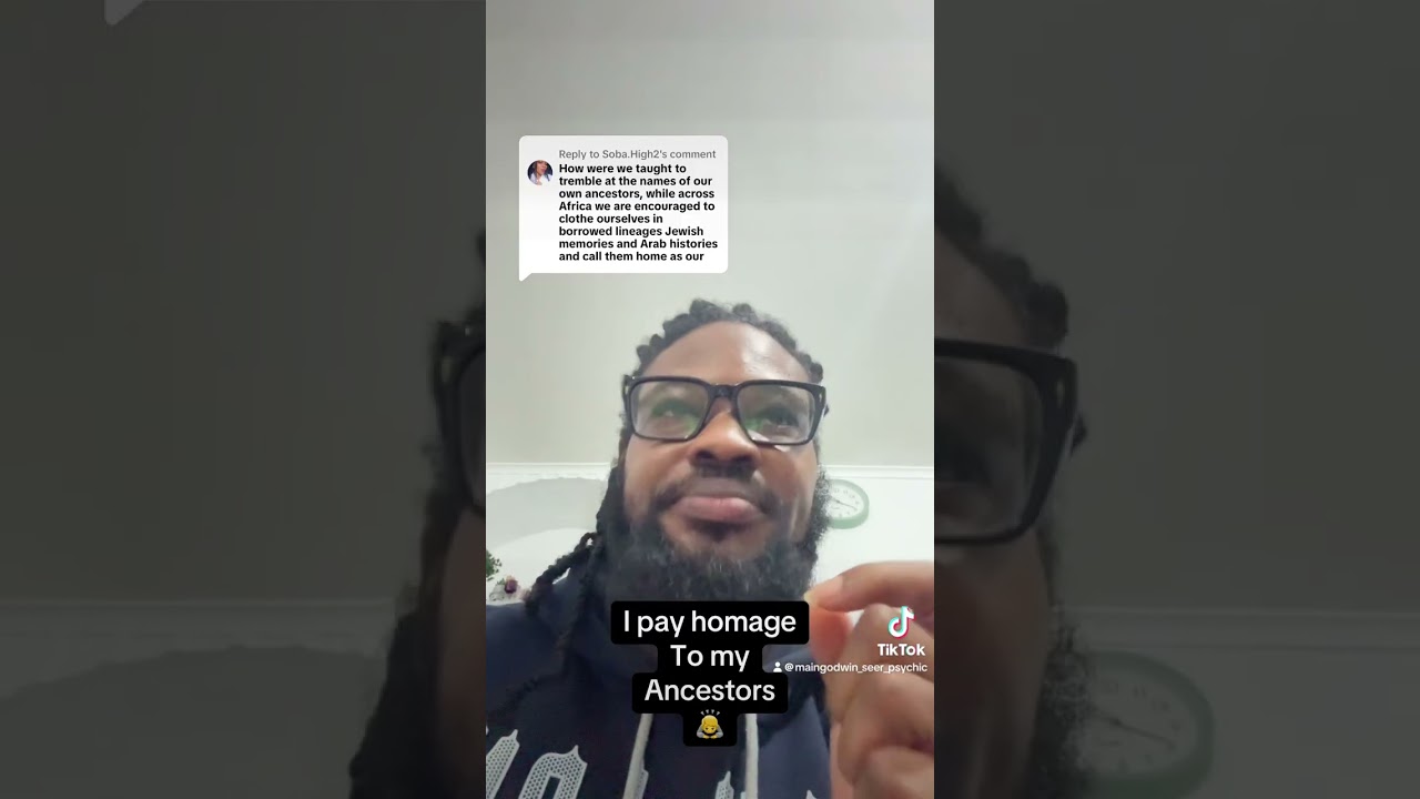 Я отдаю дань уважения своим предкам.