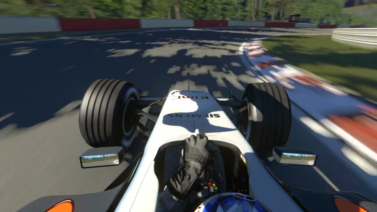 F1 2005 Kimi Raikkonen onboard spa in assetto corsa 