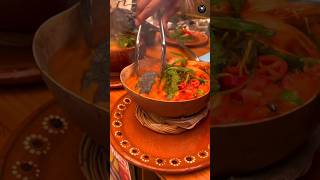 Why Some Restaurants In Japan Serve Hot Stone With Soup? 🍲🤯 #trending #shorts #shortsfeed #viral