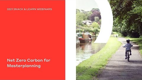 Net Zero Carbon for Masterplanning