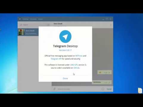 Telegram Desktop Client install Guide For Windows Without BlueStacks - YouTube