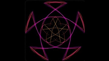 red and yellow 🟡 colour animation effect in 3d effect flower