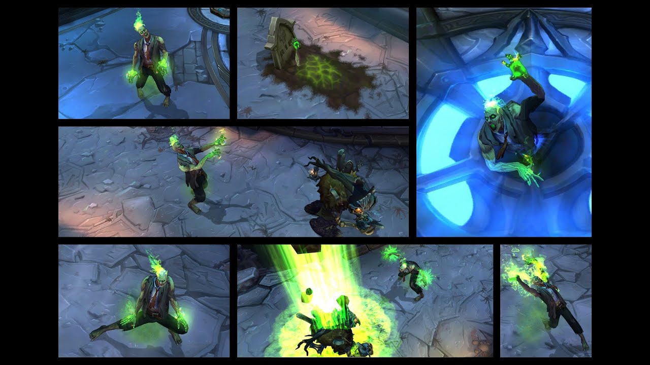 League Of Legends - 'Zombie Brand' Skin Spotlight [Legendary Skin] (Final Version)