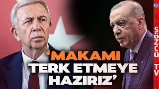 Makamı Terk Etmeye Hazırız Mansur Yavaş Düğmeye Bastı Aday Mı Olacak?