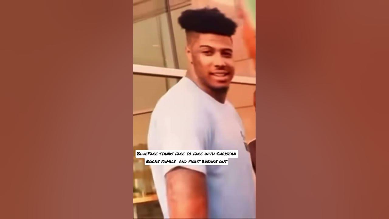 Blueface Fights Chrisean Rocks Father Full Video Youtube