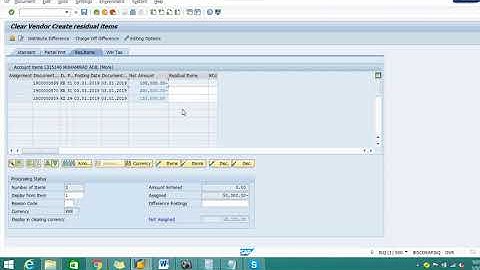 SAP - Clear Multiple Vendor ac
