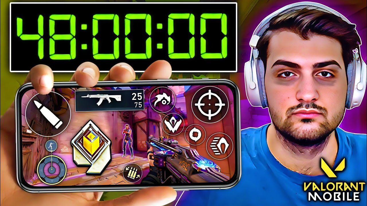 48 SAAT Uyumadan VALORANT Mobile OYNADIM! 😱 REKOR❗