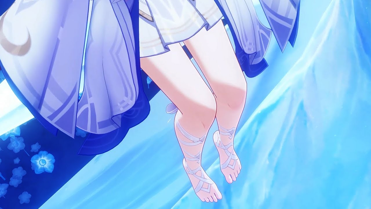 Every Columbina Feet Scene (Genshin Impact)