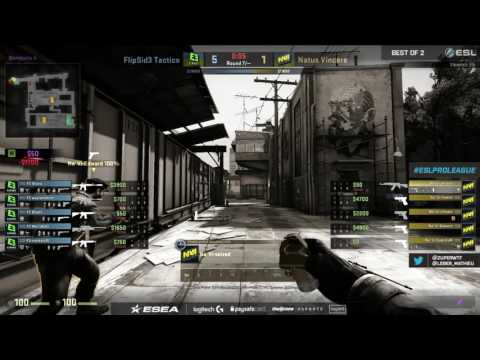 CS:GO - Natus Vincere vs FlipSid3 Tactics - Train- ESL Pro League - Saison 4 Semaine 3