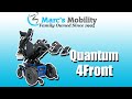 Quantum 4front  front wheel drive unit with off road tires  tilt  recline  4937