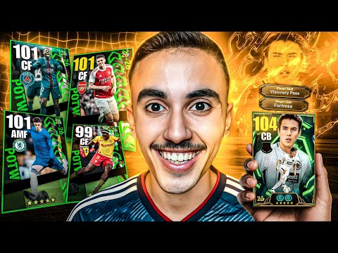 Historic luck in the Stars of the Week pack 🤯⚡ and the experience of Master Hasib 🔥 eFootball 2026