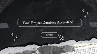 Project Database AccessByKAI - Mata Kuliah Basis Data Lanjut