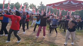 SENAM BERSAMA BUPATI & WAKIL BUPATI TEGAL DALAM SEMARAK BHAYANGKARA DI SLAWI #sorotan