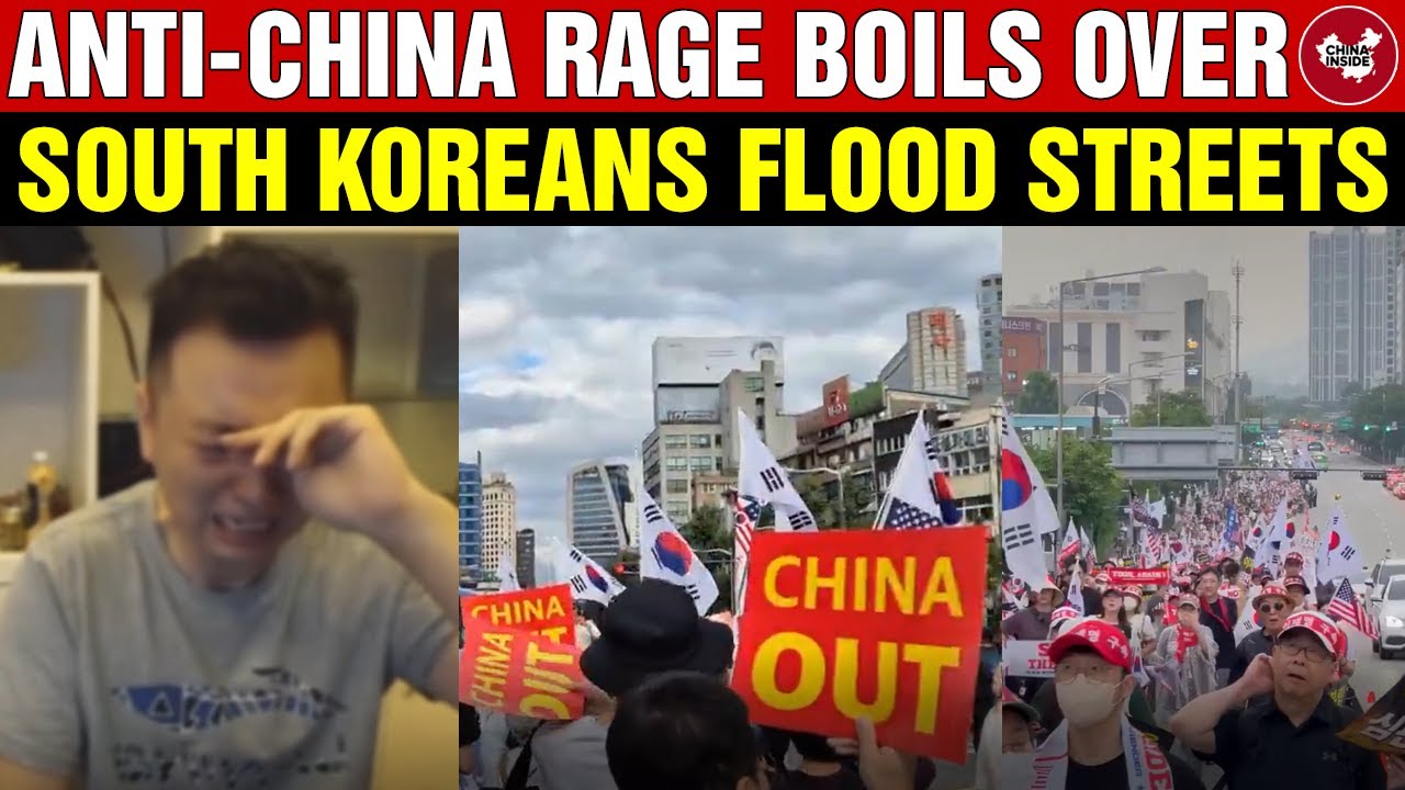 South Korea Erupts Mass Anti-China Protests Explode as Crowds Chant ‘China Out, CCP Out’.
