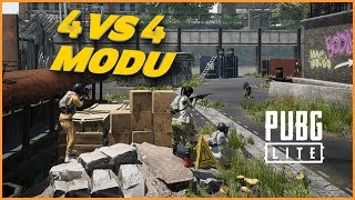 SON 4 GÜN / YENİ MOD 4VS4 / PUBG Lite