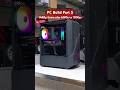 1440p Gaming PC Build Part 5: Motherboard installing and front panel cable management #shorts