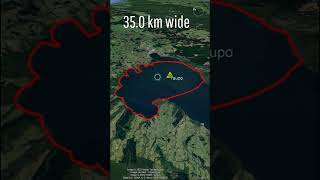Earth's Largest Caldera; 150 Kilometers Wide