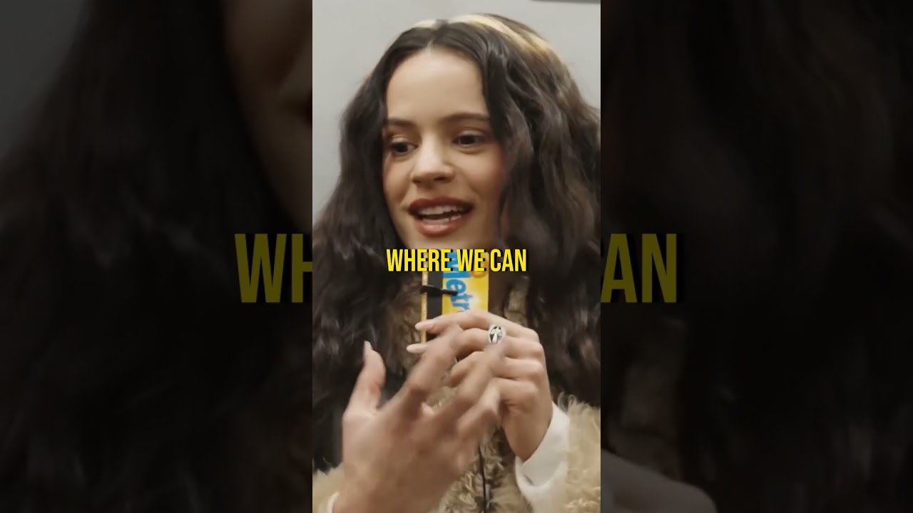 ROSALÍA says mirrors shouldn't exist 😭