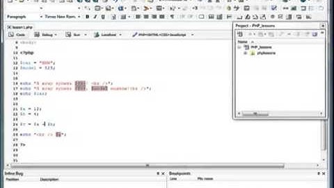 PHP+MySQL   Урок 2 Переменные (Разработка wap/web приложений)