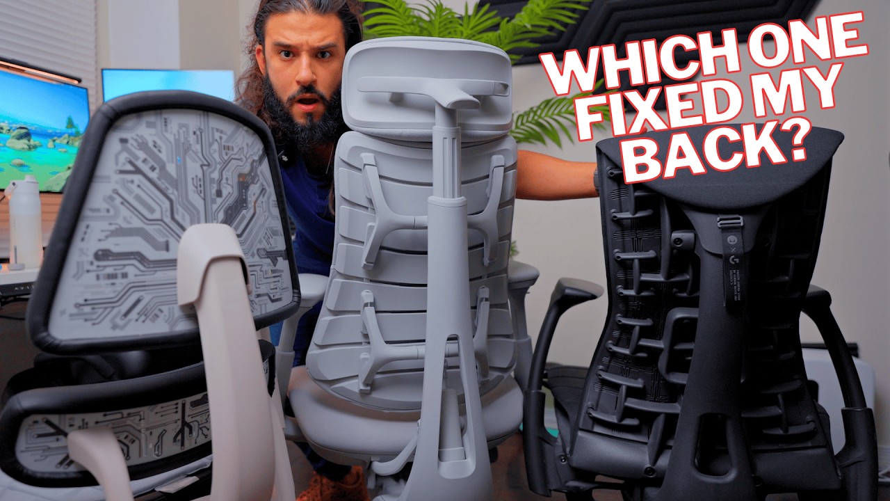 Лучшее кресло для людей с болями в пояснице! Libernovo Omni VS Anthros VS Herman Miller Embody VS...