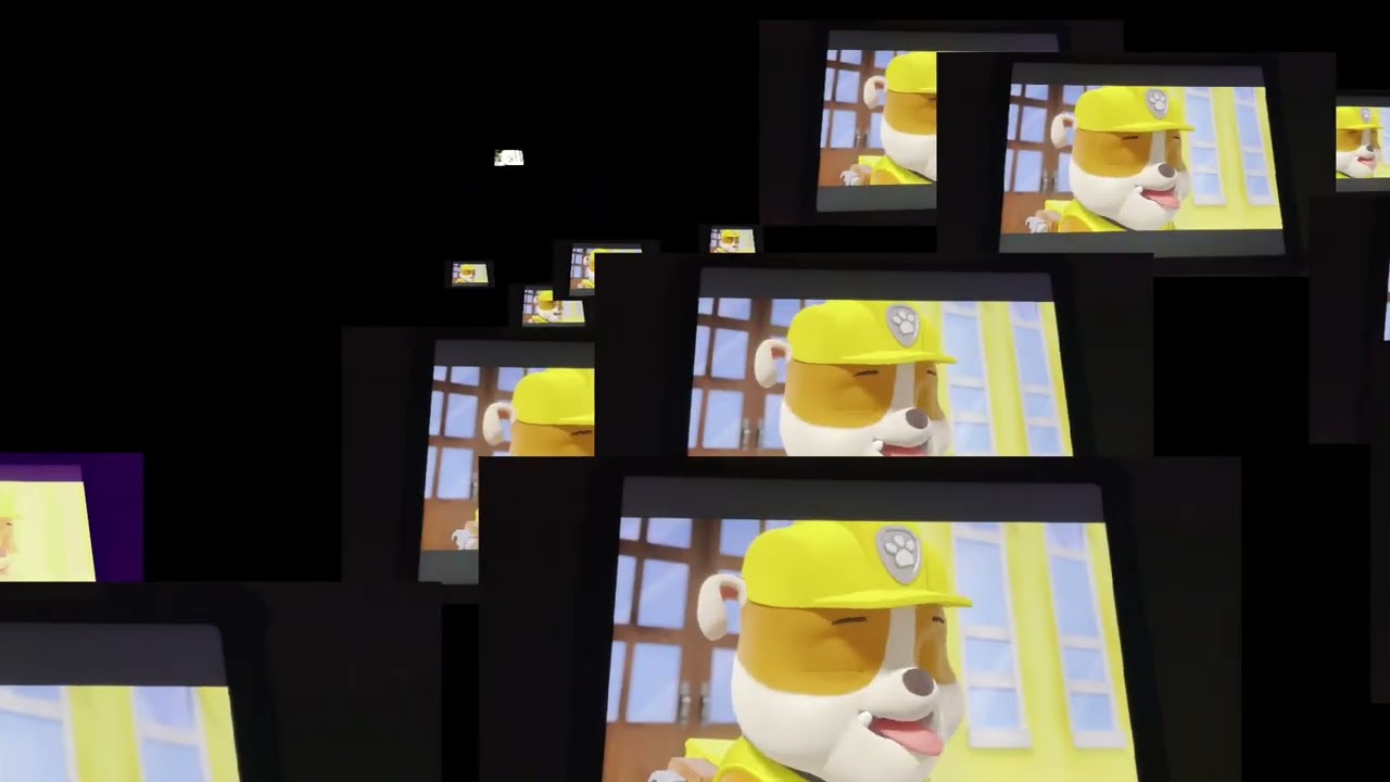 Paw patrol to the rescue Rubble and the runaway birthday cake colorful